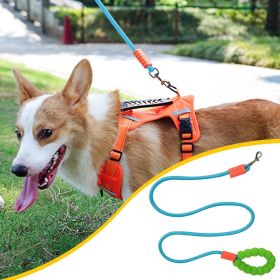Traction Rope for Dog-Camouflage Pet Traction Belt StrongLead Soft Traction for Large Medium Dogs Hiking CampingWalking Enhanced Comfort Safety D